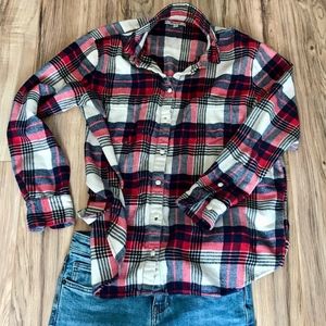 Madewell Oversized Ex Boyfriend Flannel